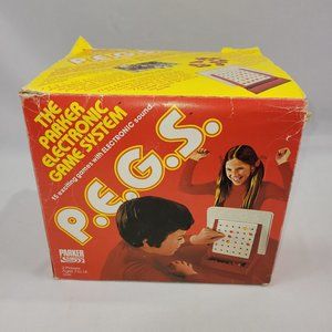P.E.G.S. Vintage 1979 Electronic Game System by Parker Brothers